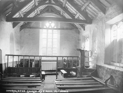 Church interior, Stydd