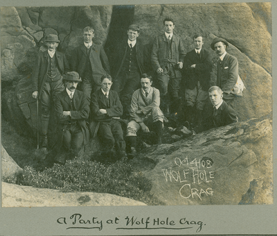 A Party at Wolf Hole Crag