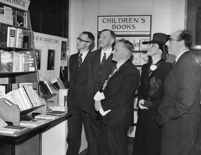 Opening of the Book Exhibition, Harris Library, Preston