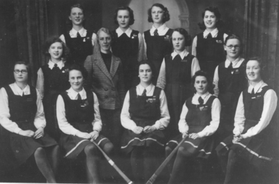 Burnley Girls' High School Hockey Team 1939/40