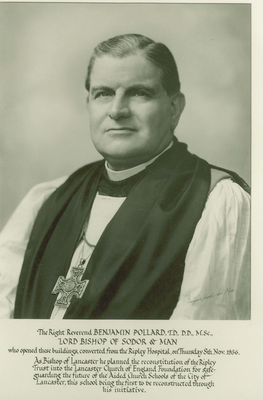 The Right Reverend Benjamin Pollard TD DD MSC