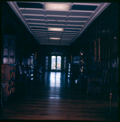 Long gallery at Towneley Hall
