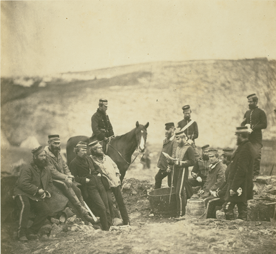 Officers and Men of the 8th Hussars