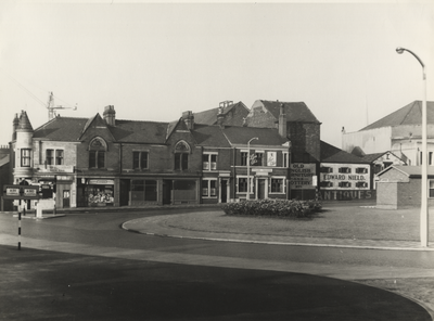 Fylde Tavern and Corporation Street roundabout, Preston