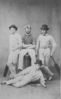 Burnley Cricket club players 1868