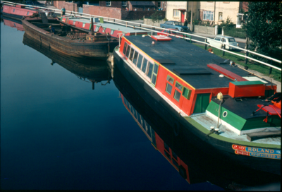 Barge Roland at Burscough 1970s