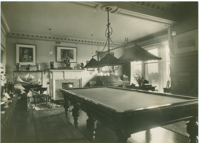 Billiard Room, Escowbeck, Caton