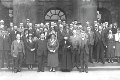 Delegates to the Summer Meeting of the N.W. branch of Library Association, Lancaster