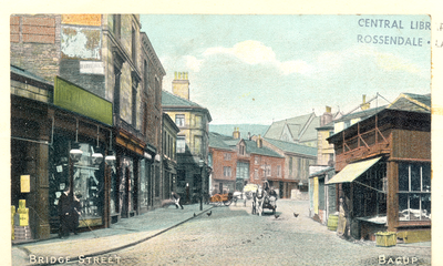 Bridge Street, Bacup  (circa 1890)