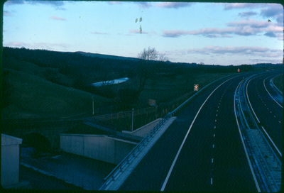 M65 looking east at Quaker Bridge