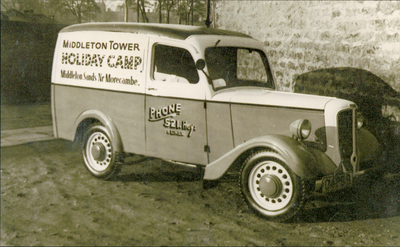 Vehicle belonging to Middleton Tower Holiday Camp, Heysham