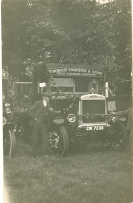 Lorry belonging to Thomas Hanson and Sons