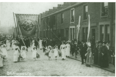 St Andrew's Stone laying procession 1912
