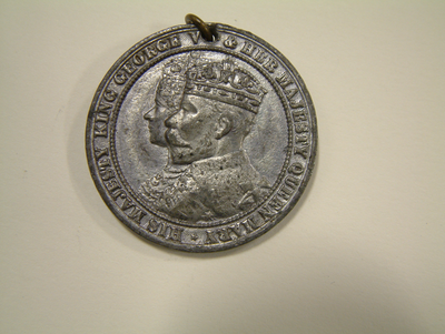 Chorley commemorative medal for coronation of George V and Queen Mary