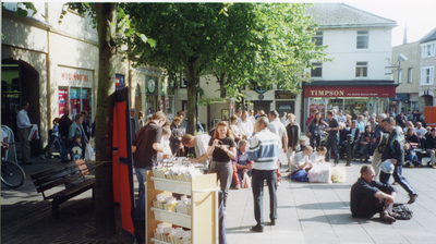 Library promotion - Market Square, Lancaster
