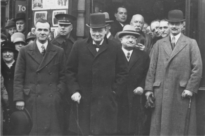 Winston Churchill's visit to Burnley, 1927