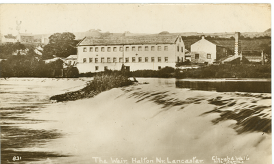 Halton Mill and Weir, Halton, Lancaster