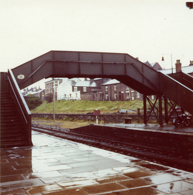 Ormskirk station foot bridge