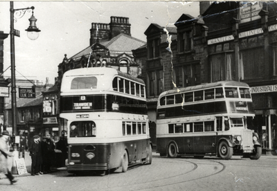 Burnley, Colne & Nelson Joint transport buses.