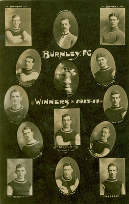 Burnley F.C. F.A. Cup Winners, 1914.