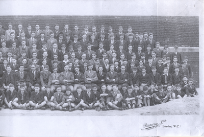 1947 school year photo, Chorley Grammar School, Union Street, Chorley