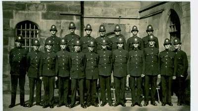 Police Parade at Lancaster Castle