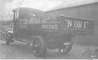 Accrington Brick and Tile Company truck