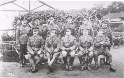Soldiers at Army Remount Deport, Lathom Park