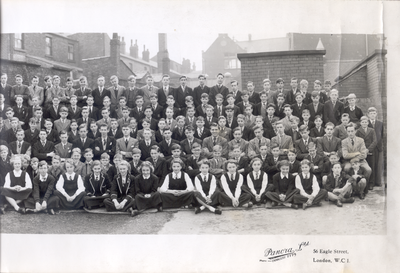 1952 school year photo, Chorley Grammar School, Union Street, Chorley