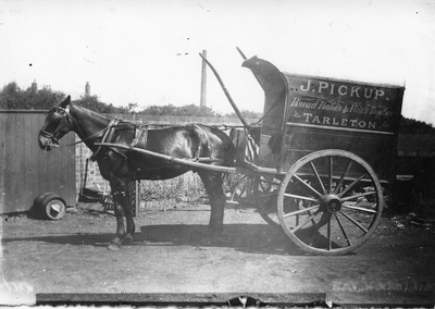 John Pickup's delivery Horse and Cart, Tarleton