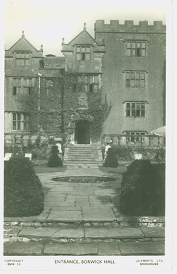 Borwick Hall - entrance