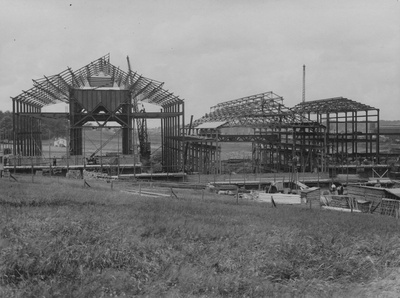 Ribble Power Station under construction, Penwortham
