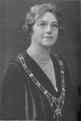 The Mayoress of Lancaster, Mrs W M Simpson, Lancaster
