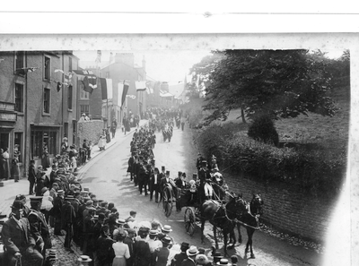 Coronation procession, Clitheroe