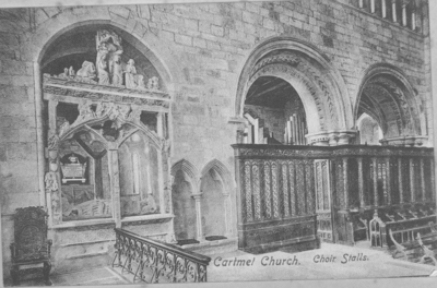 Cartmel Church Choir Stalls