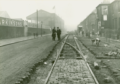 Brunshaw Road in 1927, Burnley