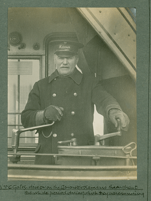William C. Gates, Tram Driver, Lancaster