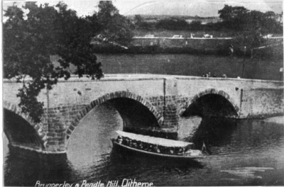 Brungerley bridge. Clitheroe