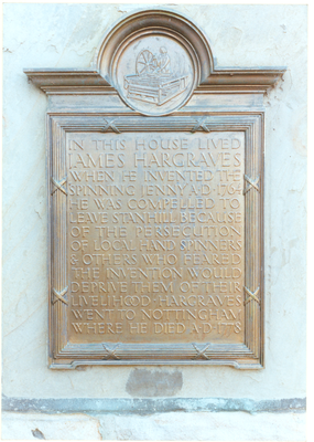 James Hargreaves memorial