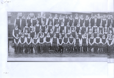 1927 school year photo, Chorley Grammar School, Union Street, Chorley