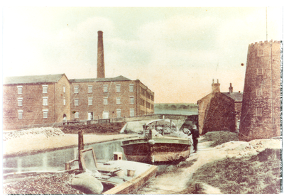Ainscough's Mill, Stone Wharf and canal, Parbold