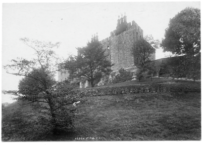 Clitheroe Castle Museum, rearview.