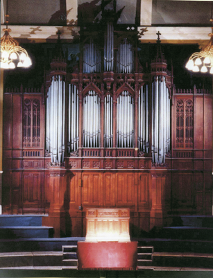 Hopwood Organ Bracewell Hall.