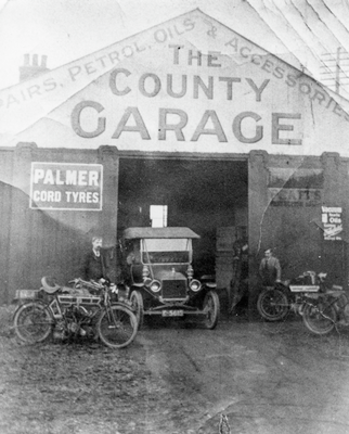 The County Garage in Sefton Road, Heysham