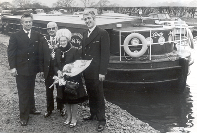 Inauguration of Canal Cruises from Top Lock, Johnsons Hillock, Wheelton