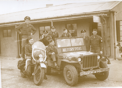 American servicemen in Chorley