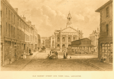 Old Market Street and Town Hall, Lancaster