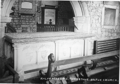 Ralph Pudsey's Tomb, Bolton-by-Bowland church