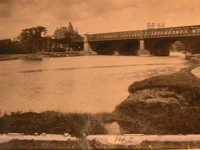 North Union Railway Bridge and River Ribble, Preston