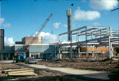 Construction of Woolworth's building in Nelson